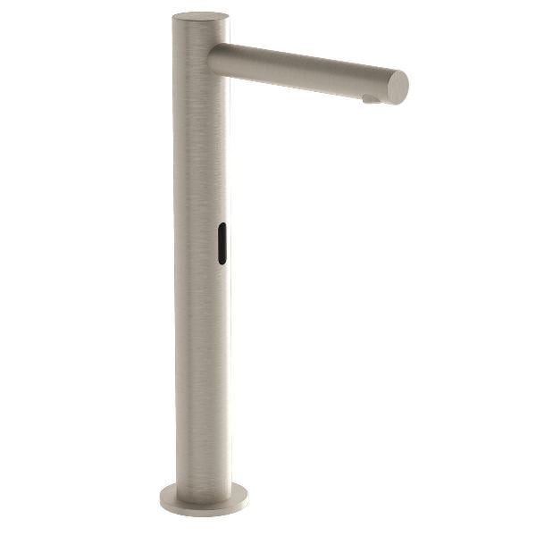 Vitra A4722134 Origin Fotoselli Çanak Lavabo Bataryası (Çift Su Girişli - Elektrikli) Fırçalı Nikel