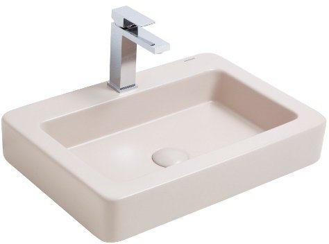 Smanni Skat BD Çanak Lavabo Tezgah Üstü Mat Sahra 59x41