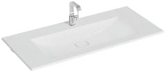 Vitra 7540B001-0001 Metropole Etajerli Lavabo 120 Cm M.Beyaz