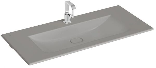 Vitra 7540B076-0001 Metropole Etajerli Lavabo 120 Cm M.Taş Gri