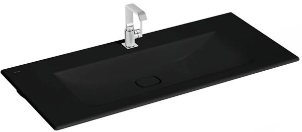 Vitra 7540B083-0001 Metropole Etajerli Lavabo 120 Cm M.Siyah