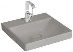 Vitra 7525B076-0041 Metropole Asma Lavabo 50 cm M.Taş Gri