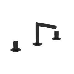 Vitra A4258336WTC Origin Lavabo Bataryası Mat Siyah- 3 Delikli Lavabolar İçin