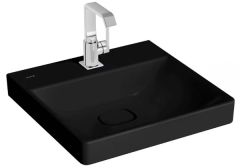 Vitra 7525B083-0041 Metropole Asma Lavabo 50 cm M.Siyah