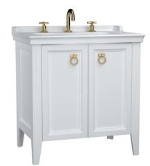 Vitra 62162 Valarte Lavabo Dolabı 80 Cm Lavabolu Beyaz