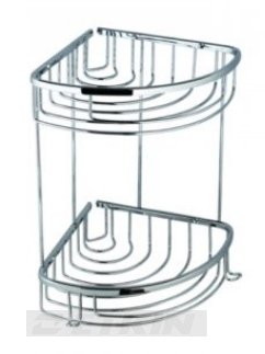 Dekor Köşe Malzemelik İkili 200x200 mm Krom