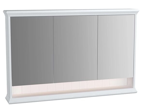 Vitra 62237 Valarte Aydınlatmalı Dolaplı Ayna 120 Cm Beyaz