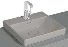 Vitra 7525B076-0973 Metropole Çanak Lavabo 50 cm M.Taş Gri
