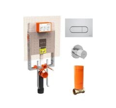 Vitra 800-2027 Asma Klozetler İçin Gömme Rezervuar Seti