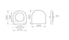 Vitra 137-003R009 Liquid Klozet kapağı - DP - Beyaz Yavaş Kapanır