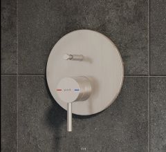 Vitra A4262034 Origin Ankastre Banyo Bataryası Fırçalı Nikel ( Sıva Üstü Grubu )