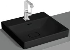 Vitra 7525B083-0937 Metropole Çanak Lavabo 50 cm M.Siyah