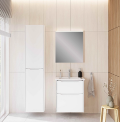 Vitra Integra Square Boy Dolabı Parlak Beyaz Sol 80318