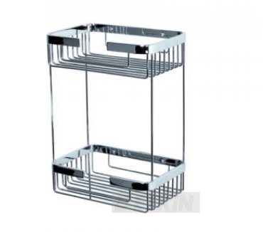 Dekor Köşe Malzemelik İkili 220x150 mm Krom