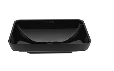 Vitra Water Jewels Dikdörtgen Çanak Lavabo 60 Cm Siyah 4442B470-0016