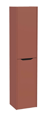 Vitra Integra Square Boy Dolabı Mat Kırmızı Sol 80322