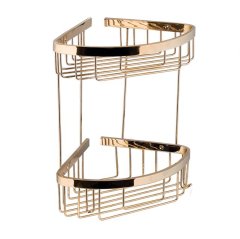 Dekor Banyo Golden Paris Köşe Malzemelik İkili 180x180 mm Altın
