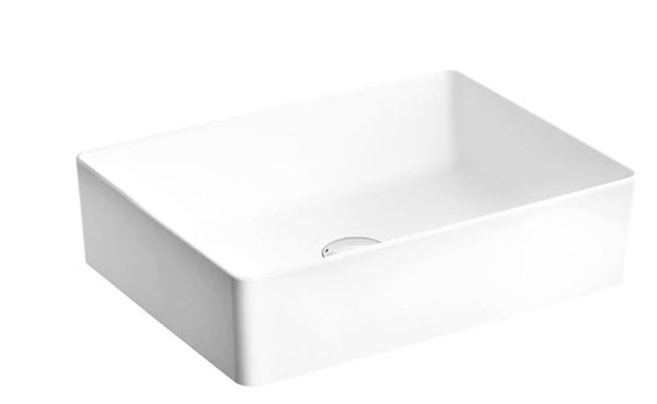 Vitra Nuo Dikdörtgen Tezgah Üstü Lavabo 50 Cm 7436b003-0016