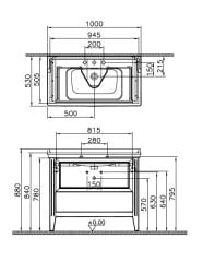 Vitra Valarte Lavabo Dolabı 100 cm Beyaz 62192