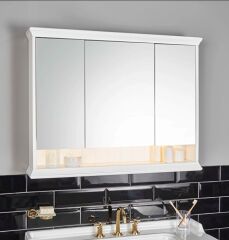 Vitra Valarte Aydınlatmalı dolaplı Ayna 120 Cm Gri 62238