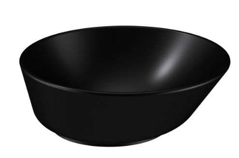 VitrA GeoTezgah Üstü Çanak Lavabo 38 cm Mat Siyah 7421B083-0016
