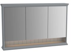Vitra Valarte Aydınlatmalı dolaplı Ayna 120 Cm Gri 62238