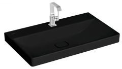 Vitra 7527B083-0041 Metropole Asma Lavabo 80 cm M.Siyah