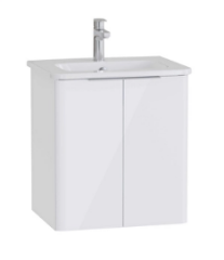 Vitra Mia Plus Round Lavabo dolabı 60 cm P.Beyaz 69812