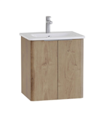 Vitra Mia Plus Round Lavabo dolabı 60 cm A.Meşe 69813
