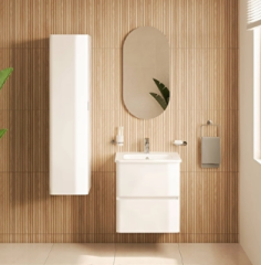 Vitra Mia Plus Round Lavabo dolabı 60 cm P.Beyaz 69816