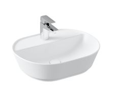 VitrA  GeoTezgah Üstü Çanak Lavabo 55 cm Mat Beyaz 7428B001-0041