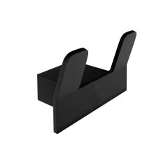 Dekor Banyo SS304 Black Bornoz Askı İkili Mat Siyah