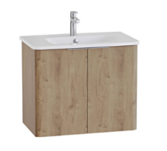 Vitra Mia Plus Round Lavabo dolabı 80 cm A.Meşe 69821