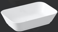 VitrA  Geo Tezgah Üstü Lavabo 60 cm Mat Beyaz 7425B001-0016