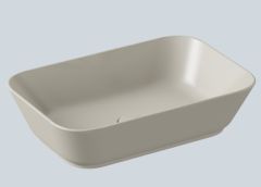 VitrA  Geo Tezgah Üstü Lavabo 60 cm Mat Bej 7425B020-0016