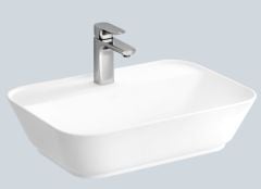 VitrA GeoTezgah Üstü Çanak Lavabo 60 cm Parlak Beyaz 7426B003-0041