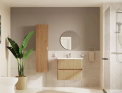 Vitra Mia Plus Round Lavabo dolabı 80 cm A.Meşe 69825
