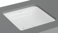 VitrA 7533B003-1083 Metropole Kare Tezgah Altı Lavabo,40 cm, Beyaz