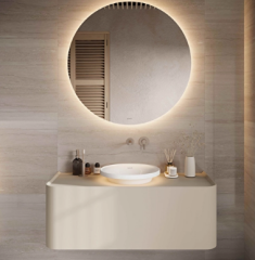 Vitra Glora Boy Dolabı Mat Soft Bej 80405