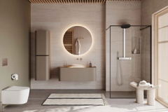 Vitra Glora Boy Dolabı Mat Soft Bej 80405