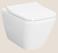 VitrA Integra Square Rim-ex Asma Klozet Parlak Beyaz 7082L003-0090