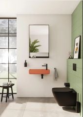 VitrA Integra Square Rim-ex Asma Klozet  Mat Siyah 7082B083-0090
