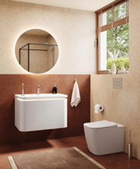 Vitra Glora Lavabo dolabı 80 cm Mat Soft Beyaz 80371