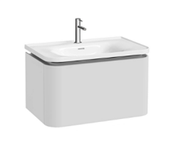 Vitra Glora Lavabo dolabı 80 cm Mat Soft Beyaz 80371