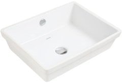 Smanni Atlas Tezgah Altı Lavabo 54x40 cm Beyaz