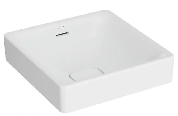 Vitra 7533B001-0673 Metropole Kare Çanak Lavabo 40 cm M.Beyaz