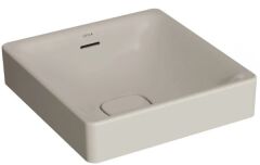Vitra 7533B020-0673 Metropole Kare Çanak Lavabo 40 cm M.Bej
