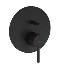 Vitra Origin Ankastre Banyo Bataryası Mat Siyah