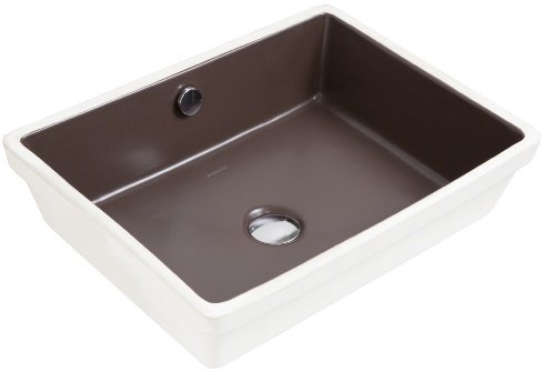 Smanni Atlas Tezgah Altı Lavabo 54x40 cm Mat Moka