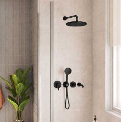 Vitra Origin Classic Ankastre Duş Seti Mat Siyah